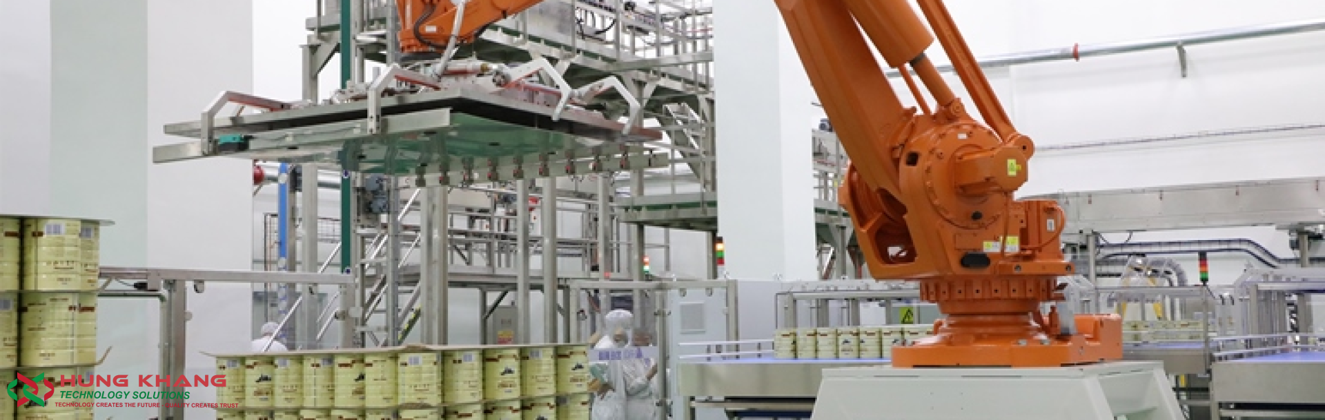 GIẢI PHÁP ROBOT PALLETIZING