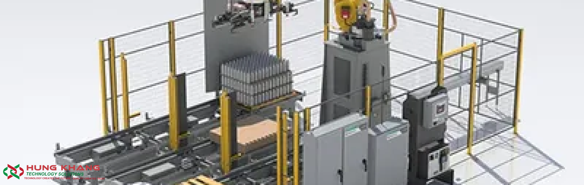 GIẢI PHÁP ROBOT PALLETIZING