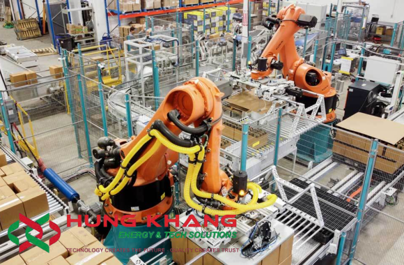 GIẢI PHÁP ROBOT PALLETIZING